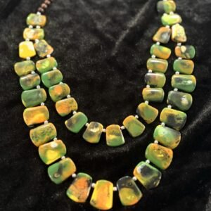multicolor Layered Beads Necklace